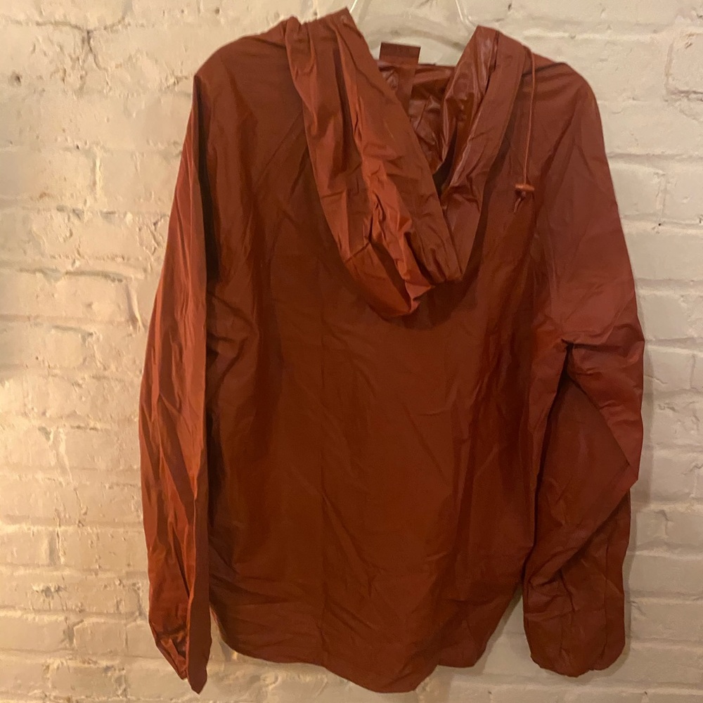 Garnet rain coat